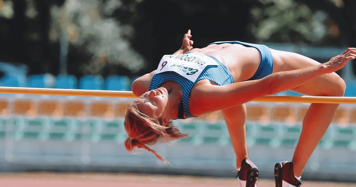 Ashleigh in full flight!