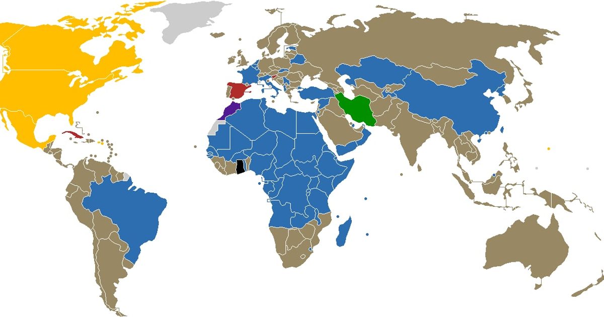 2026 world cup bid voting result: Unity bid (Canada-Mexico-USA) Morocco bid None of the bids Abstension Sanctioned Host…