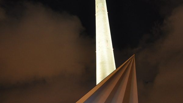 The Fernsehturm ("television tower") is a television tower in the city centre of Berlin, Germany.