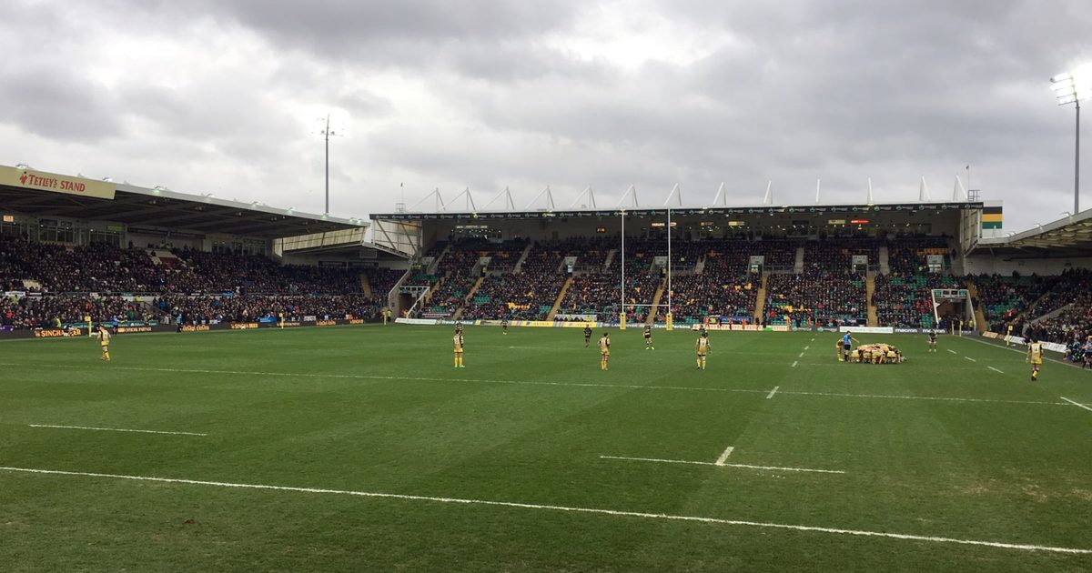 Northampton Saints vs Worcester Warriors at Franklin's Gardens, 2016-17 Premiership