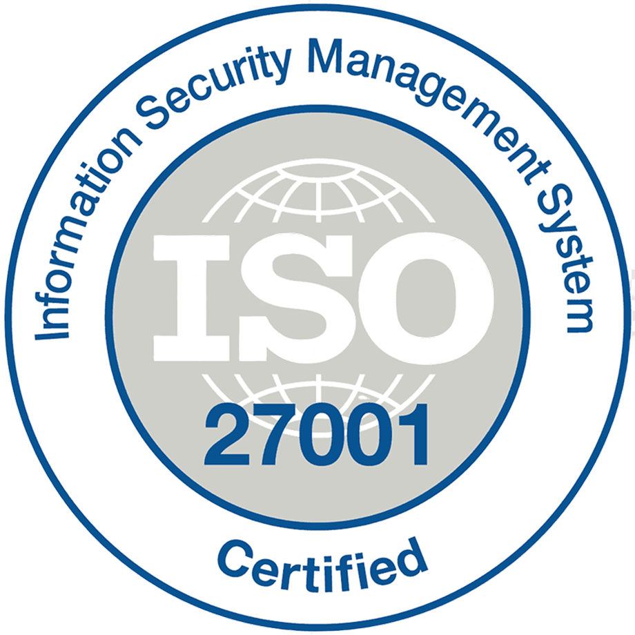ISO 27001 Certified